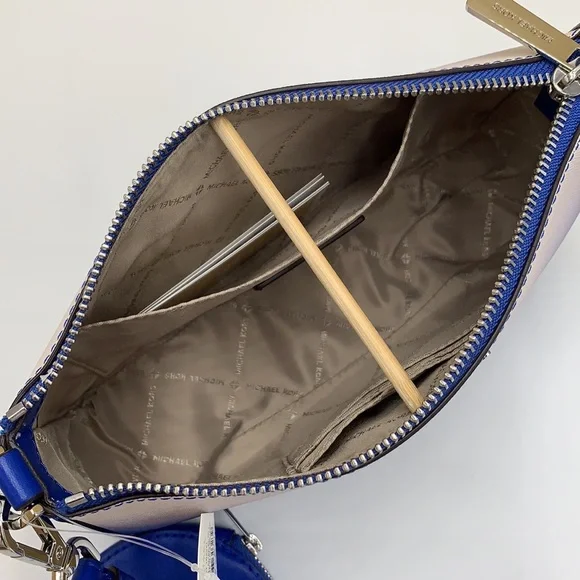 MICHAEL KORS SMALL XBODY SHOULDER BAG W TECH ELECTRIC BLUE MULTI COLOR - Picture 12 of 16